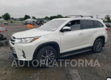 Toyota Highlander 2019 2019 vin 5TDJZRFH4KS595334 from auto auction Copart