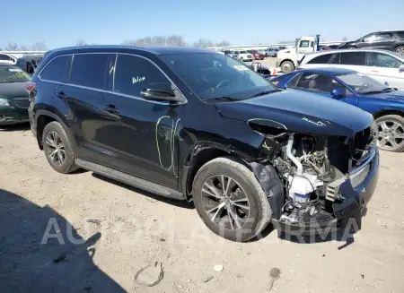 TOYOTA HIGHLANDER 2016 vin 5TDKKRFH6GS500269 from auto auction Copart