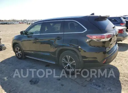 TOYOTA HIGHLANDER 2016 vin 5TDKKRFH6GS500269 from auto auction Copart