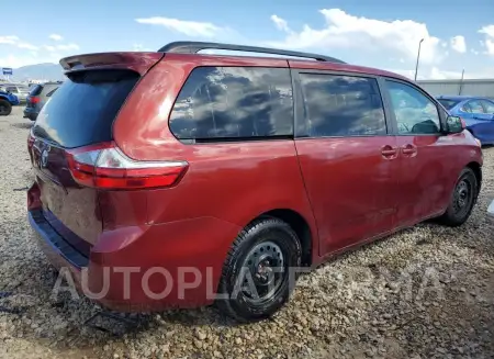 TOYOTA SIENNA LE 2017 vin 5TDKZ3DC0HS864480 from auto auction Copart