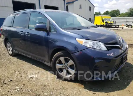 TOYOTA SIENNA LE 2020 vin 5TDKZ3DC0LS024448 from auto auction Copart