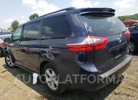 TOYOTA SIENNA LE 2020 vin 5TDKZ3DC0LS024448 from auto auction Copart