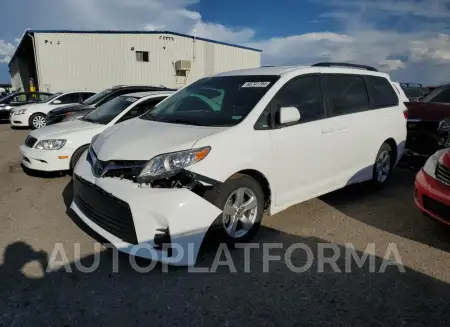 TOYOTA SIENNA LE 2019 vin 5TDKZ3DC7KS015017 from auto auction Copart