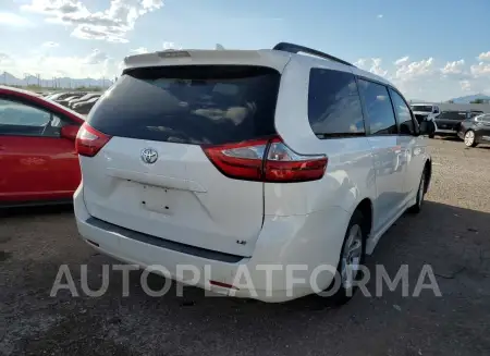 TOYOTA SIENNA LE 2019 vin 5TDKZ3DC7KS015017 from auto auction Copart