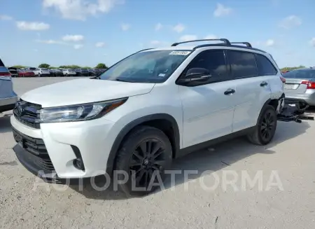 Toyota Highlander 2019 2019 vin 5TDKZRFH2KS331498 from auto auction Copart