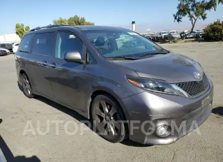 TOYOTA SIENNA SPO 2015 vin 5TDXK3DCXFS686343 from auto auction Copart