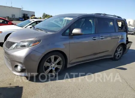 Toyota Sienna 2015 2015 vin 5TDXK3DCXFS686343 from auto auction Copart