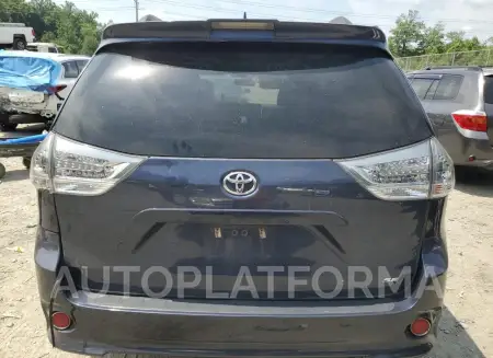 TOYOTA SIENNA SE 2018 vin 5TDXZ3DC9JS943013 from auto auction Copart