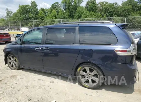 TOYOTA SIENNA SE 2018 vin 5TDXZ3DC9JS943013 from auto auction Copart