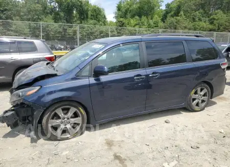 Toyota Sienna SE 2018 2018 vin 5TDXZ3DC9JS943013 from auto auction Copart