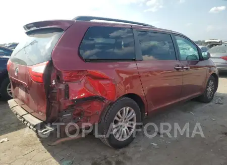 TOYOTA SIENNA XLE 2015 vin 5TDYK3DC2FS565567 from auto auction Copart