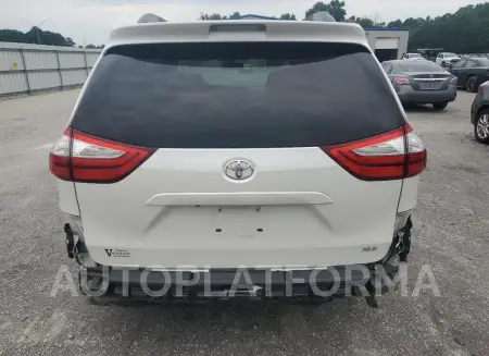 TOYOTA SIENNA XLE 2015 vin 5TDYK3DC9FS645559 from auto auction Copart