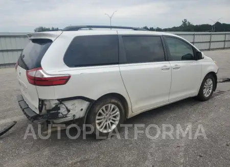 TOYOTA SIENNA XLE 2015 vin 5TDYK3DC9FS645559 from auto auction Copart