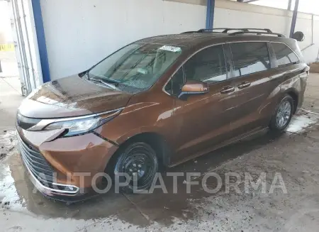 Toyota Sienna XLE 2022 2022 vin 5TDYRKEC1NS086205 from auto auction Copart