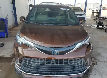 TOYOTA SIENNA XLE 2022 vin 5TDYRKEC1NS086205 from auto auction Copart