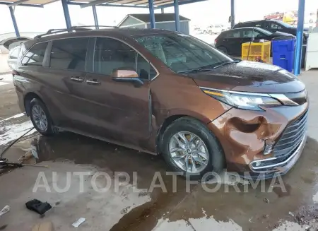 TOYOTA SIENNA XLE 2022 vin 5TDYRKEC1NS086205 from auto auction Copart