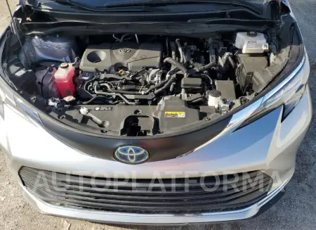 TOYOTA SIENNA XLE 2021 vin 5TDYRKEC9MS073894 from auto auction Copart