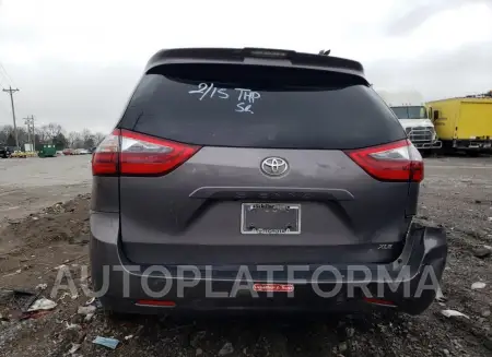 TOYOTA SIENNA XLE 2020 vin 5TDYZ3DC8LS057840 from auto auction Copart