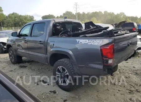 TOYOTA TACOMA DOU 2018 vin 5TFCZ5AN8JX135732 from auto auction Copart