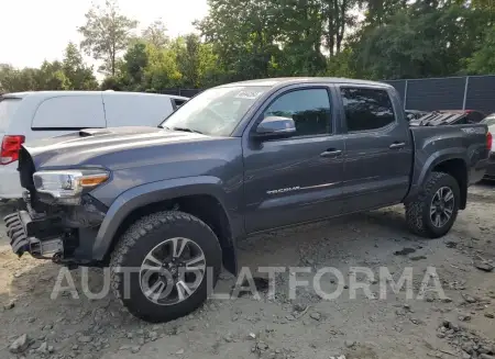 TOYOTA TACOMA DOU 2018 vin 5TFCZ5AN8JX135732 from auto auction Copart