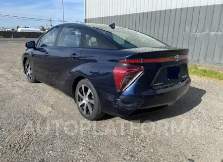 TOYOTA MIRAI 2018 vin JTDBVRBD2JA003881 from auto auction Copart