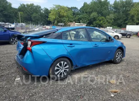 TOYOTA PRIUS 2019 vin JTDL9RFU1K3003511 from auto auction Copart