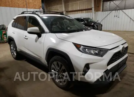 TOYOTA RAV4 XLE P 2019 vin JTMA1RFV6KD016868 from auto auction Copart