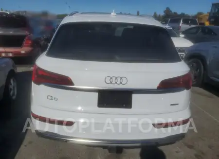 AUDI Q5 PREMIUM 2021 vin WA1AAAFY4M2029655 from auto auction Copart