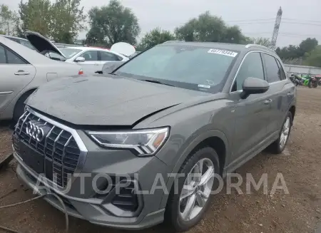 AUDI Q3 PREMIUM 2020 vin WA1EECF35L1099711 from auto auction Copart