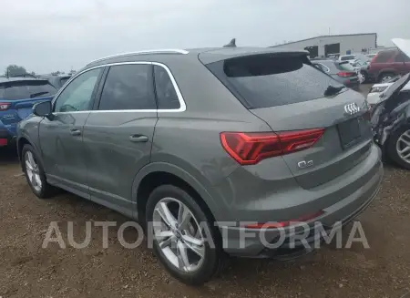 AUDI Q3 PREMIUM 2020 vin WA1EECF35L1099711 from auto auction Copart