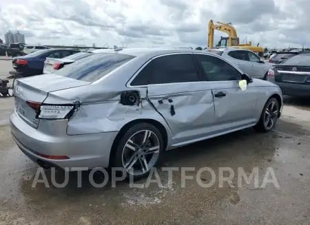 AUDI A4 PREMIUM 2018 vin WAUENAF48JA104655 from auto auction Copart