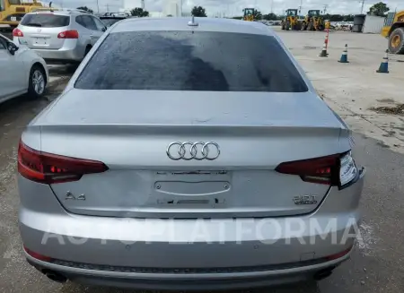 AUDI A4 PREMIUM 2018 vin WAUENAF48JA104655 from auto auction Copart