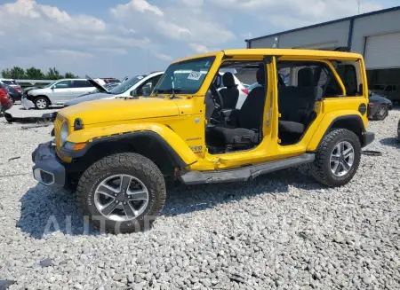 Jeep Wrangler 2020 2020 vin 1C4HJXEN8LW130221 from auto auction Copart