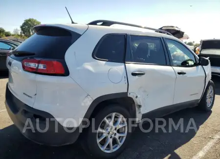 JEEP CHEROKEE S 2016 vin 1C4PJLAB5GW168012 from auto auction Copart