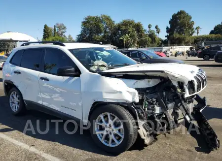 JEEP CHEROKEE S 2016 vin 1C4PJLAB5GW168012 from auto auction Copart