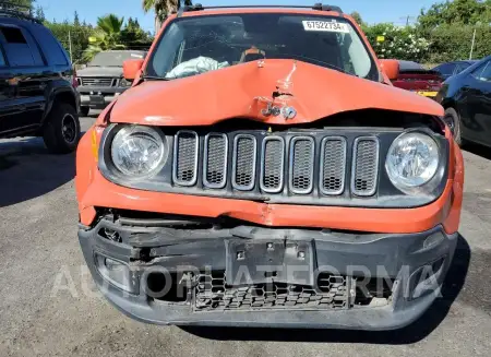 JEEP RENEGADE L 2017 vin ZACCJABB9HPE91303 from auto auction Copart