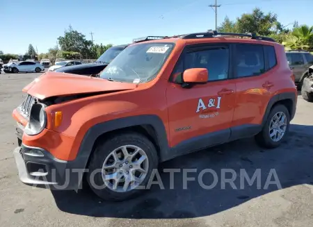 JEEP RENEGADE L 2017 vin ZACCJABB9HPE91303 from auto auction Copart