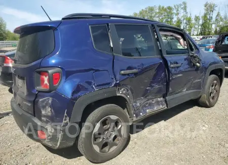 JEEP RENEGADE S 2017 vin ZACCJBAB7HPG26141 from auto auction Copart