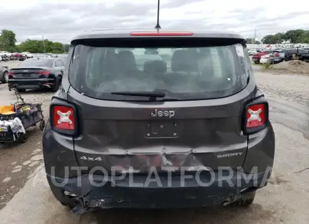 JEEP RENEGADE S 2017 vin ZACCJBAB8HPG44907 from auto auction Copart