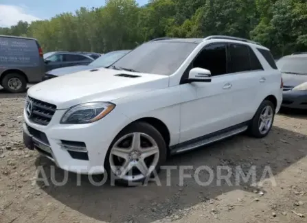 Mercedes-Benz ML400 2015 2015 vin 4JGDA5GB5FA578872 from auto auction Copart