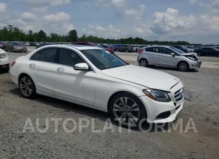 MERCEDES-BENZ C 300 2018 vin 55SWF4JBJU252219 from auto auction Copart