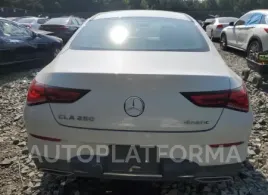 MERCEDES-BENZ CLA 250 4M 2021 vin W1K5J4HBXMN225881 from auto auction Copart