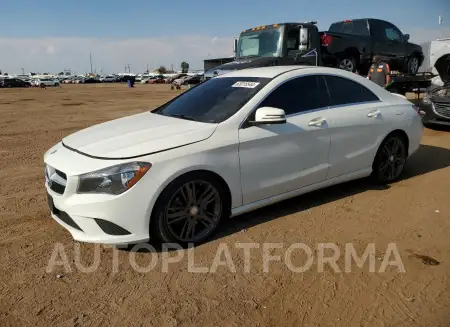 Mercedes-Benz CLA250 2015 2015 vin WDDSJ4EBXFN215605 from auto auction Copart