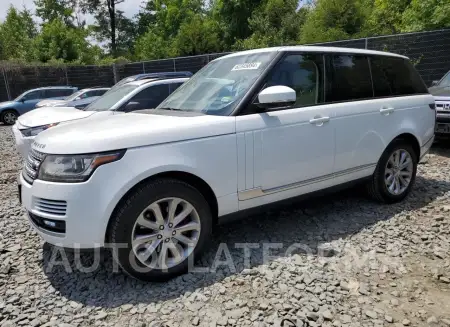 LAND ROVER RANGE ROVE 2015 vin SALGS2VF2FA230989 from auto auction Copart