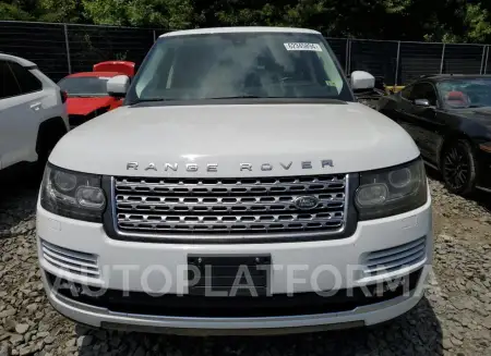 LAND ROVER RANGE ROVE 2015 vin SALGS2VF2FA230989 from auto auction Copart