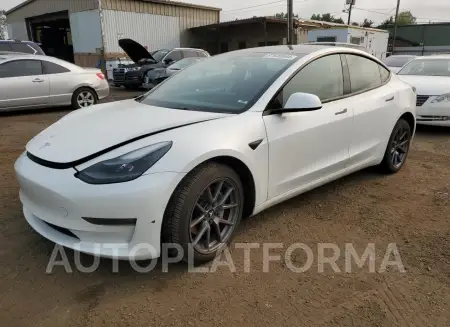 Tesla Model 3 2022 2022 vin 5YJ3E1EB1NF161786 from auto auction Copart