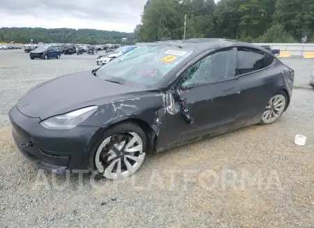 Tesla Model 3 2022 2022 vin 5YJ3E1EB8NF121592 from auto auction Copart