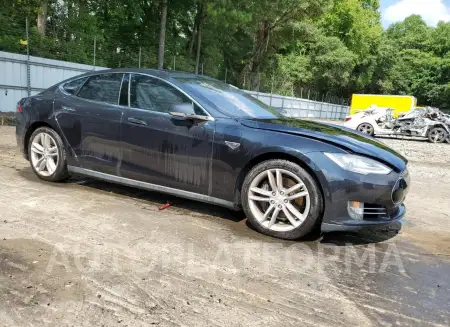 TESLA MODEL S 85 2015 vin 5YJSA1H22FF095253 from auto auction Copart