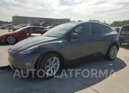 TESLA MODEL Y 2021 vin 5YJYGDEE0MF122181 from auto auction Copart