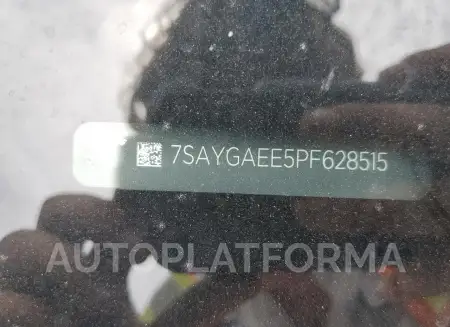 TESLA MODEL Y 2023 vin 7SAYGAEE5PF628515 from auto auction Copart